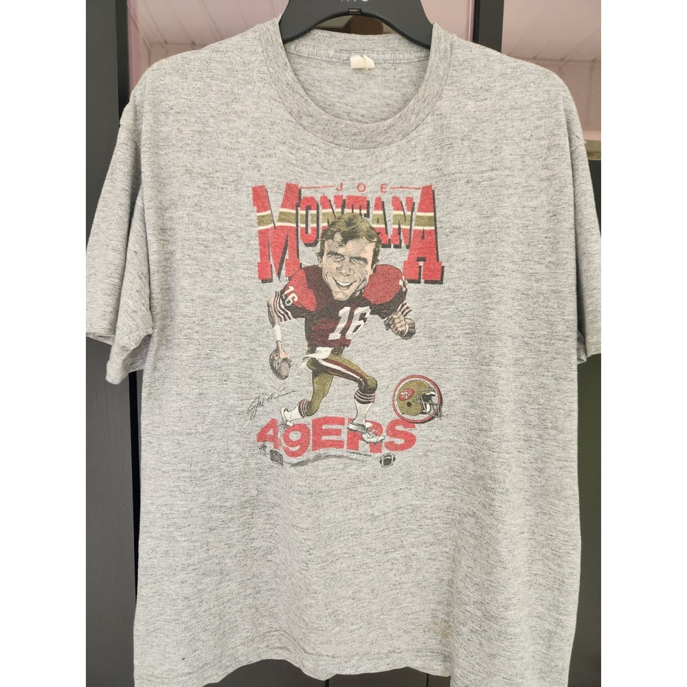 Vintage San Francisco 49ers Shirt Men's Size XL Joe Montana Salem Sportswear